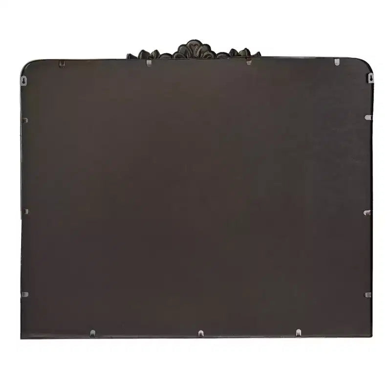 Miroir mural décoratif en métal 29" x 37", Bronze antique