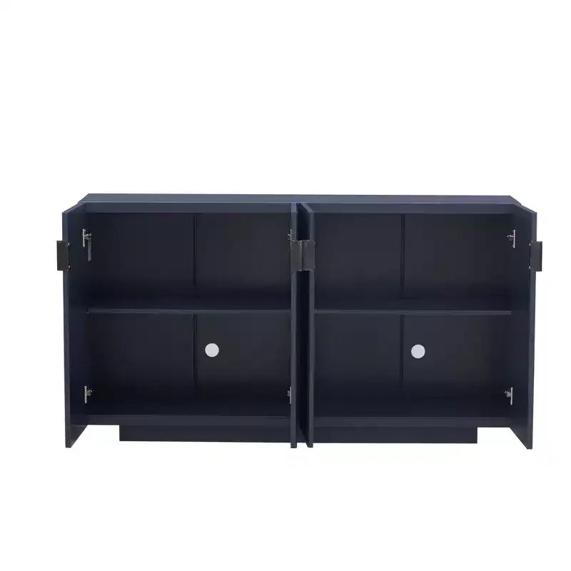 Buffet avec 4 portes et 4 étagères, Armoire de rangement pour salon, salle à manger, cuisine