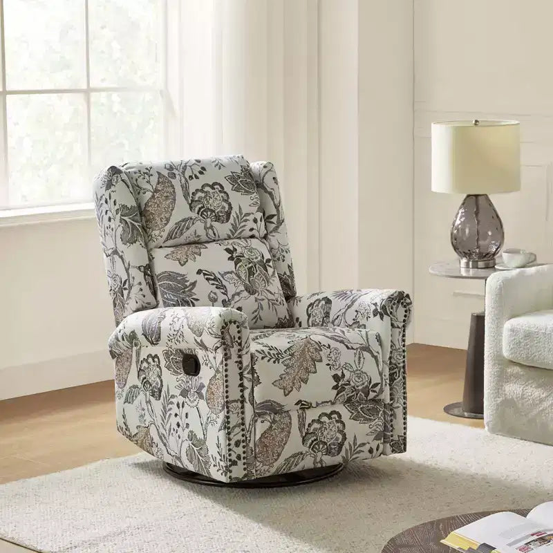 Fauteuil inclinable pivotant et coulissant manuel