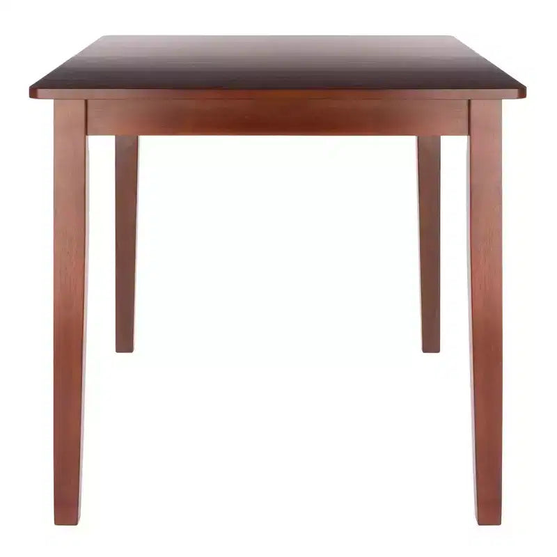 Table à manger extensible Noyer - Rallonge papillon intégrée, 6 places