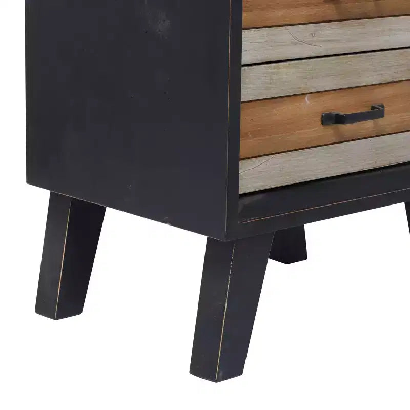 Armoire moderne en MDF noir