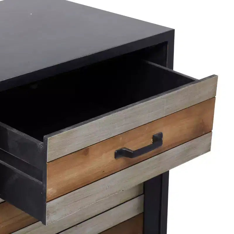 Armoire moderne en MDF noir