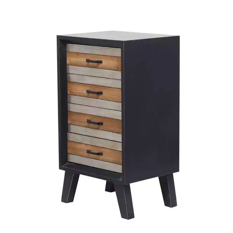 Armoire moderne en MDF noir